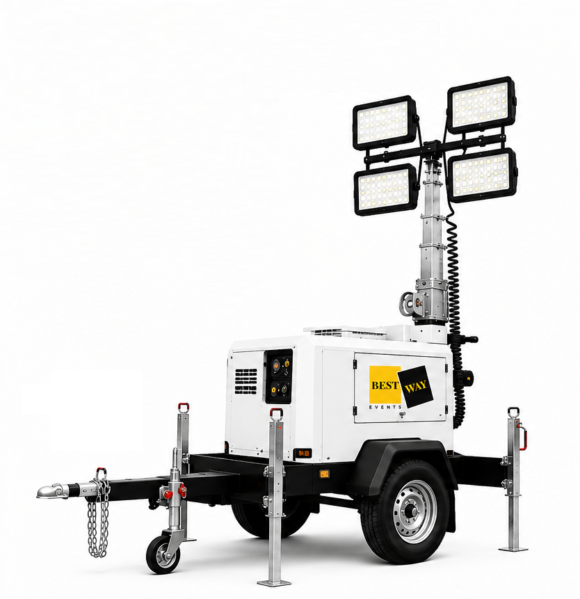 Light Tower Technical Specification Drawing